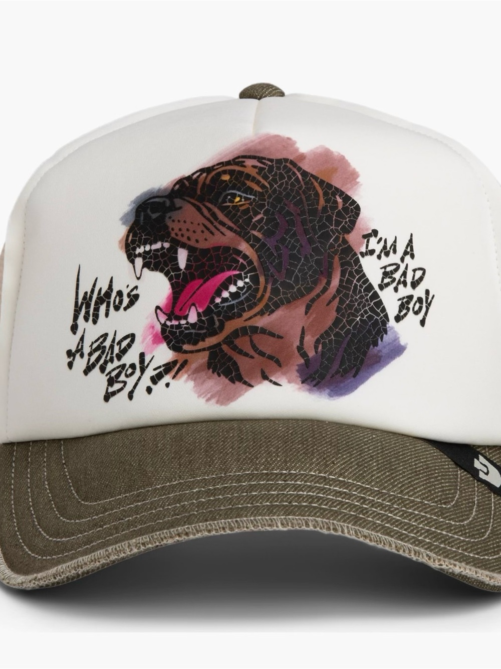 Goorin Bros. “BAD BOY DISRUPTION” Trucker Hat. Mesh Snapback. NWT